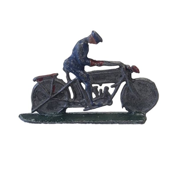 Rare Original WW2 German Lead Motorcycle Toy
