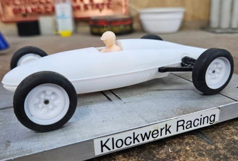 Belly Tank Racer slot car-1