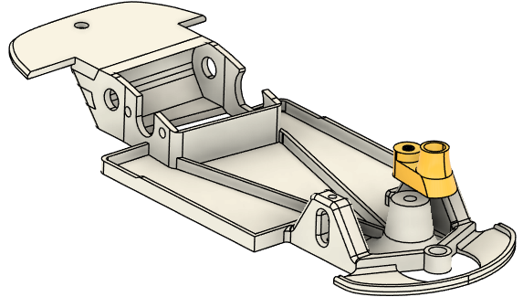 3D printed chassis (for Scalextric)