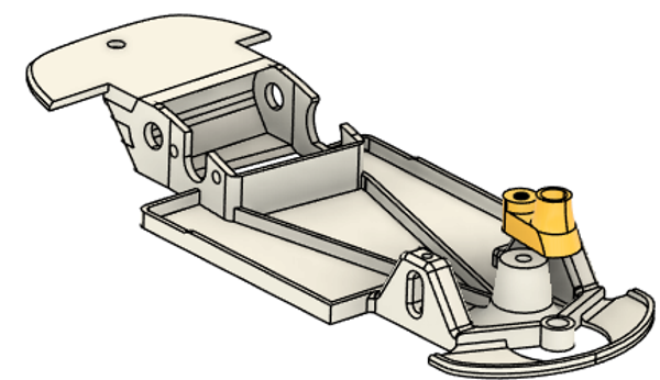 1-piece chassis for Scalextric