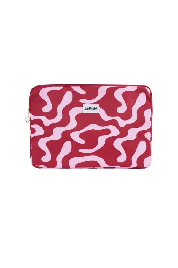 Laptop Hoes - Rood, roze