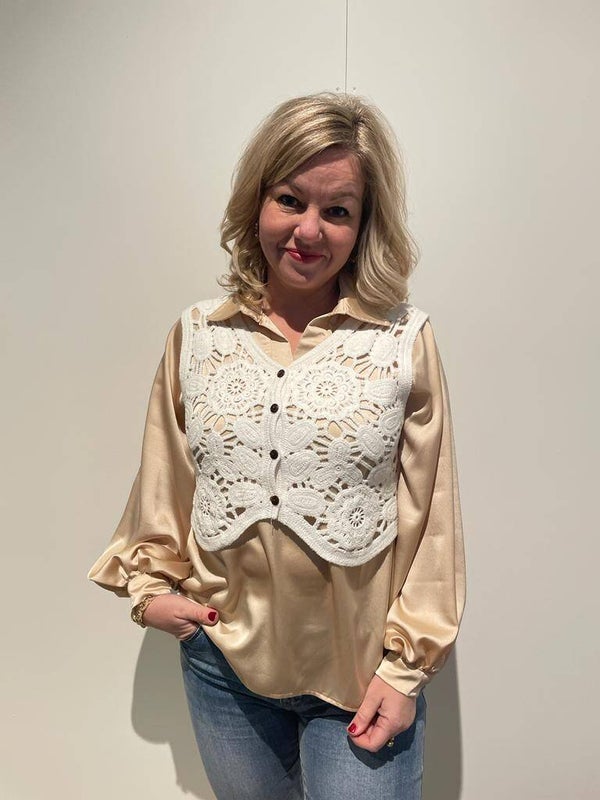 Gilet Alice - Wit