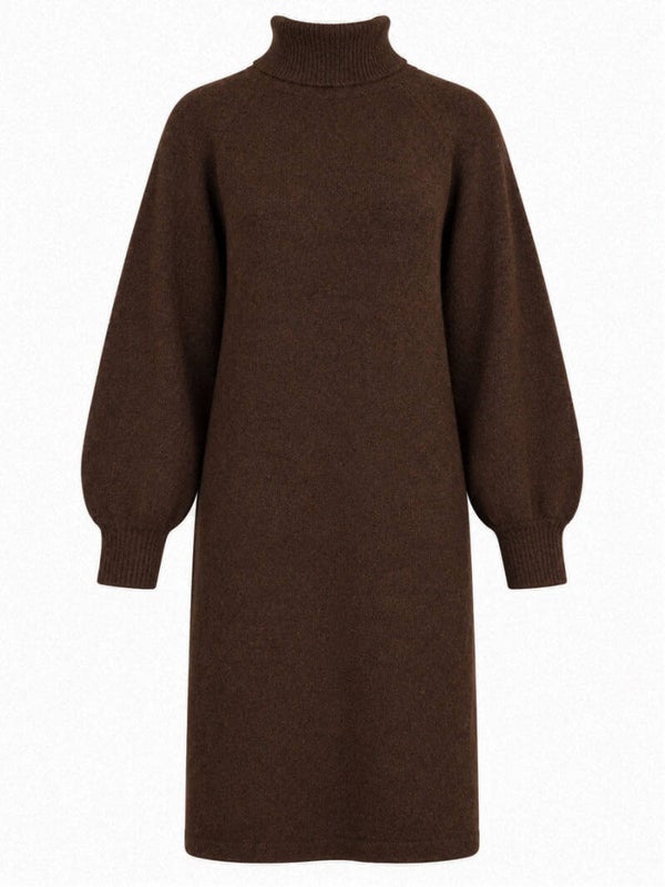 Jurk Azzurro Juna - Bruin