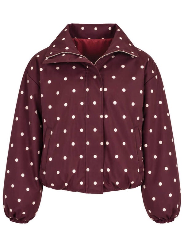 Jack Azzurro Polkadot - Bordeaux