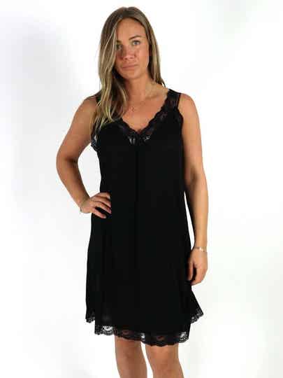 Jurk Basic Kaley – Zwart