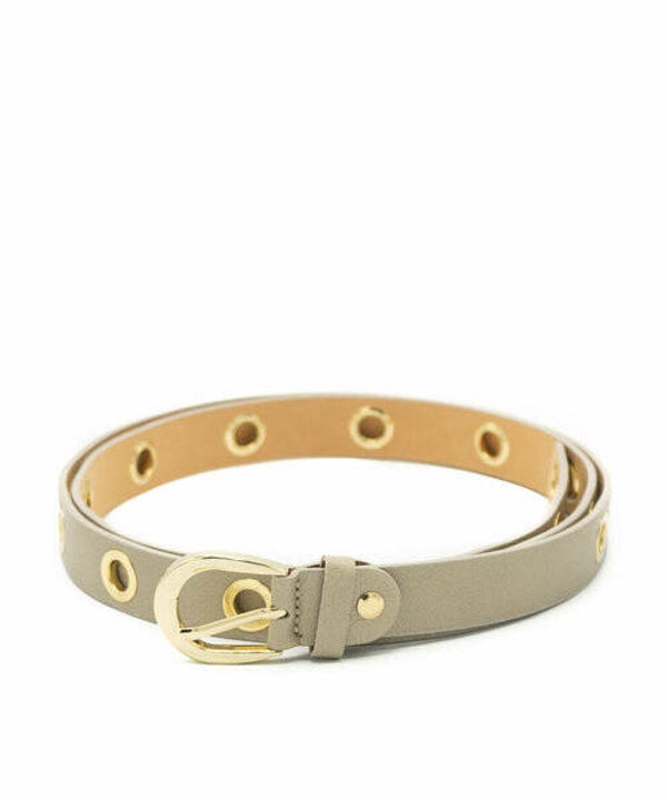 Riem Avery Leer - Taupe/Goud