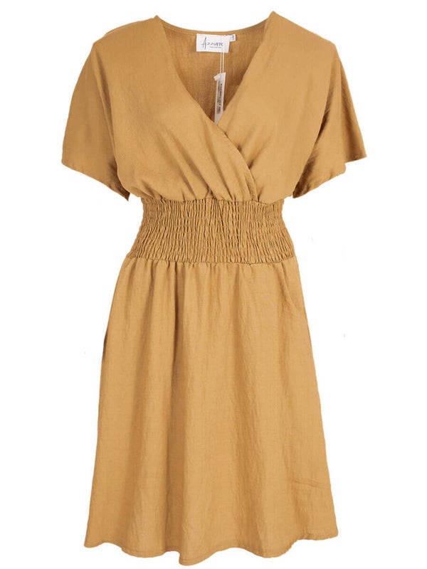 Zomerjurk Azzurro Nine - Camel