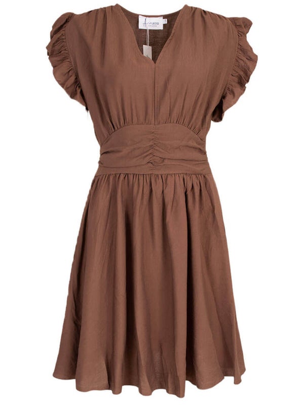 Zomerjurk Azzurro Kate - Bruin