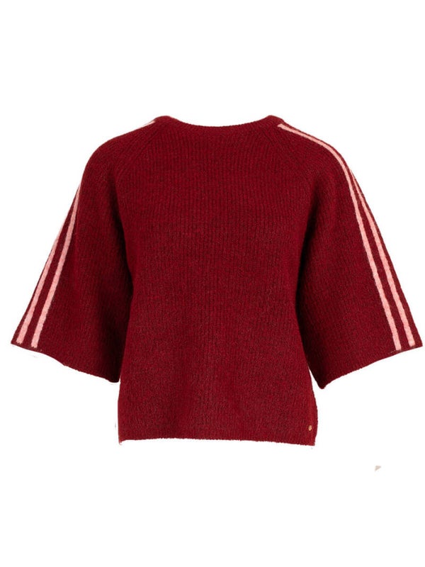 Trui Azzurro - Bordeaux Rood