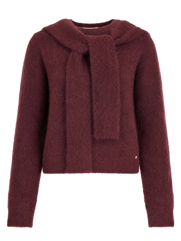 Jurk Azzurro Emma - Bordeaux Rood