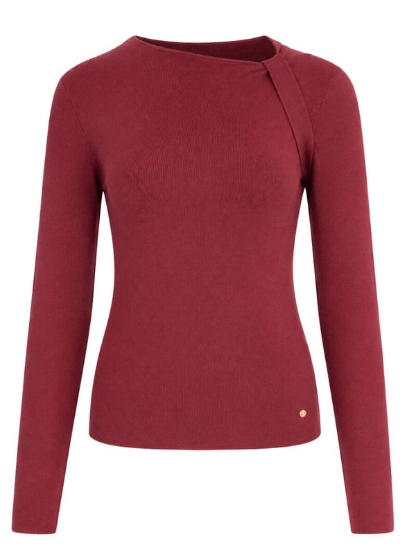 Top Azzurro Roos - Bordeaux