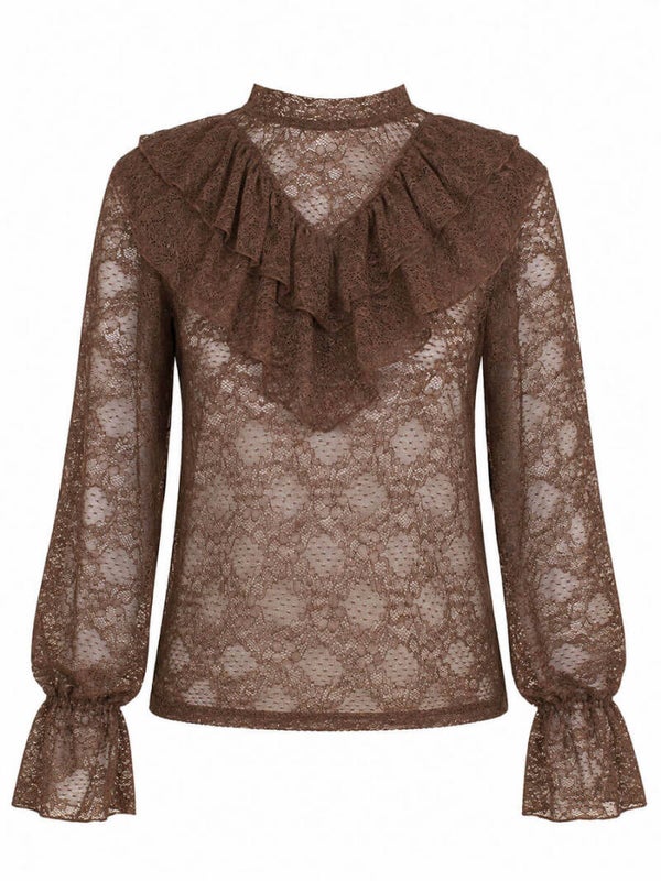 Top Kant Azzurro - Bruin