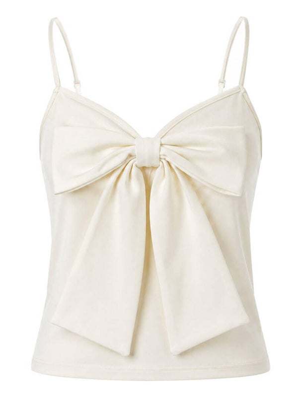 Top Azzurro Strik - Wit