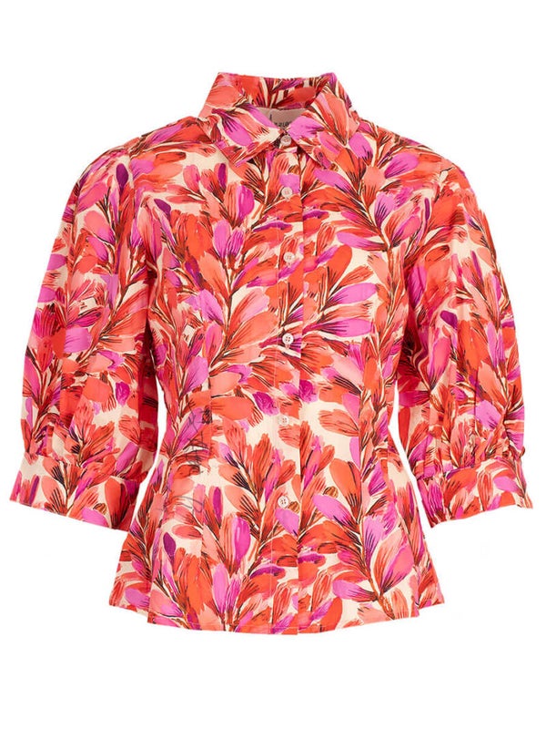 Blouse Azzurro Bloem - Multicolor