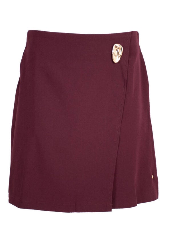 Rokje Azzurro Lies - Bordeaux Rood
