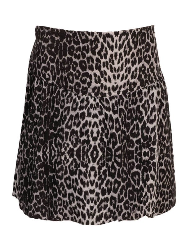 Rokje Azzurro Leopard - Grijs
