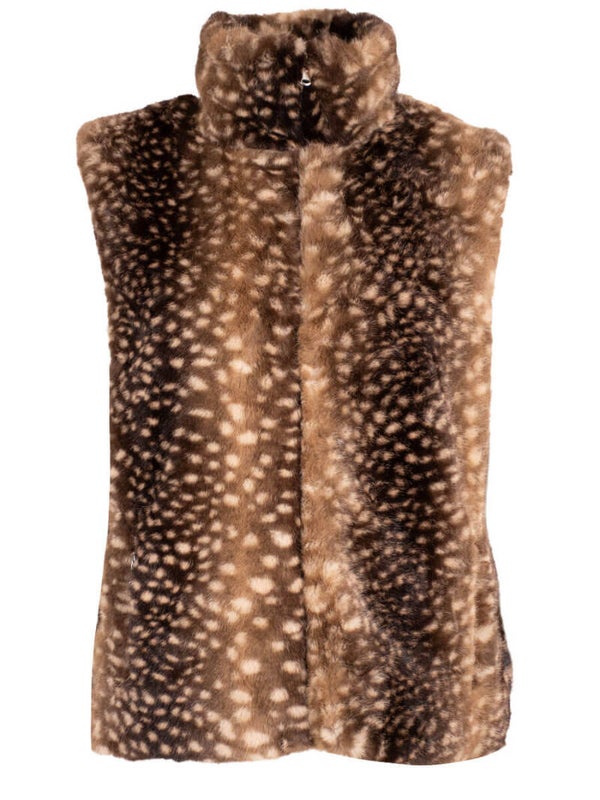 Gilet Azzurro Bambi - Bruin
