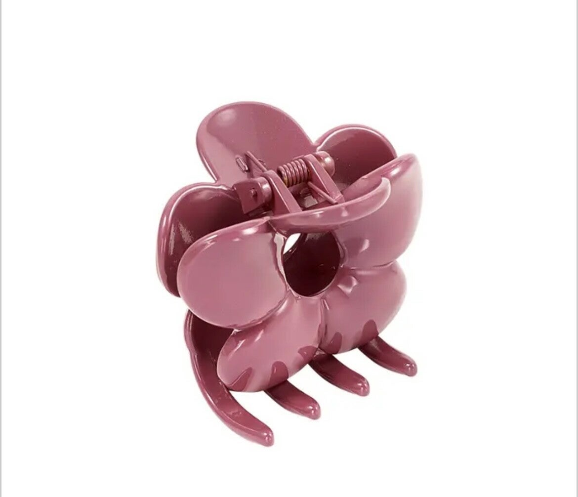 Haarklem Bloem - Paars/Roze