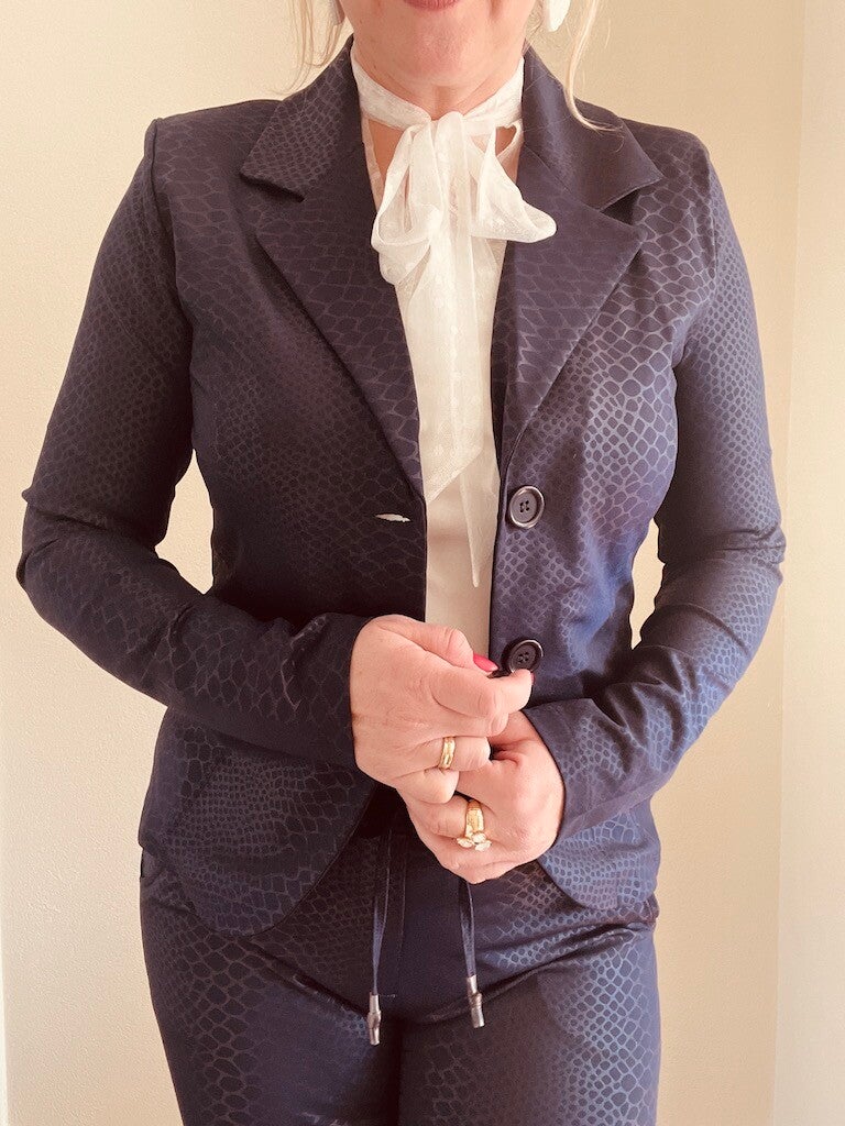 Blazer Angelle Milan Noor - Donkerblauw