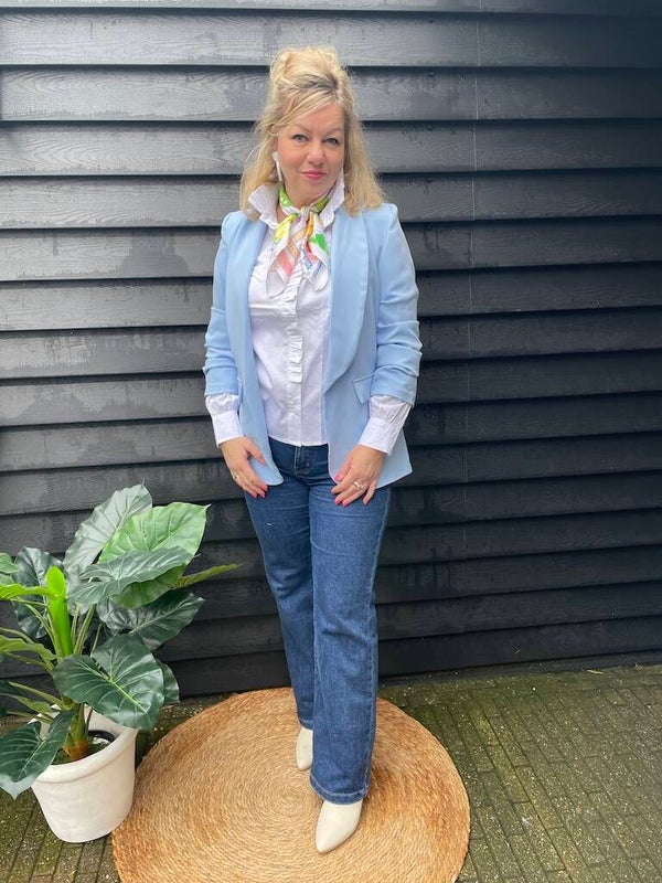 Blazer Moda - Lichtblauw