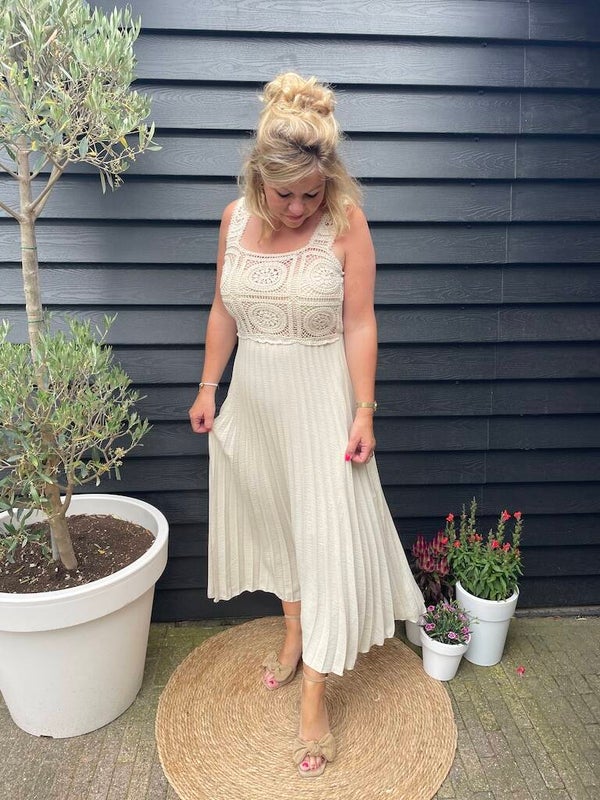 Jurk Bohemian Kaitlyn - Beige