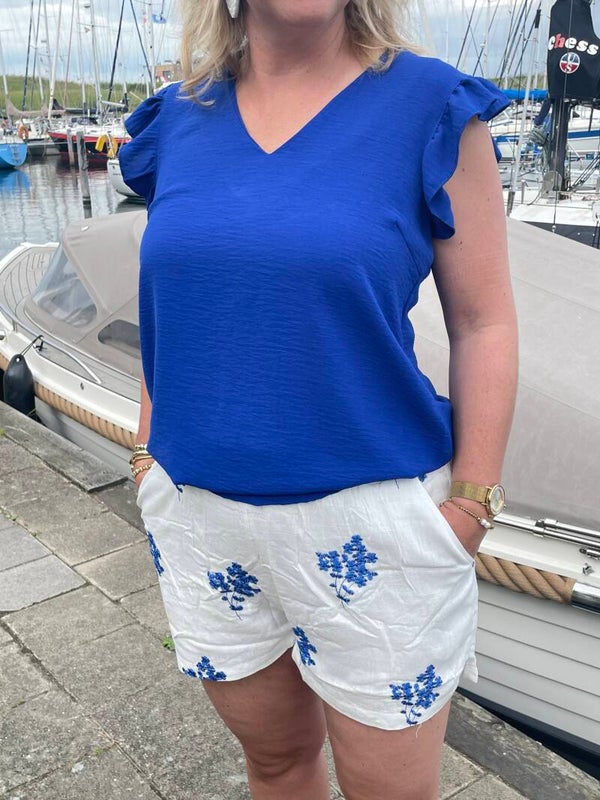 Kort broekje Lesly - Kobalt Blauw