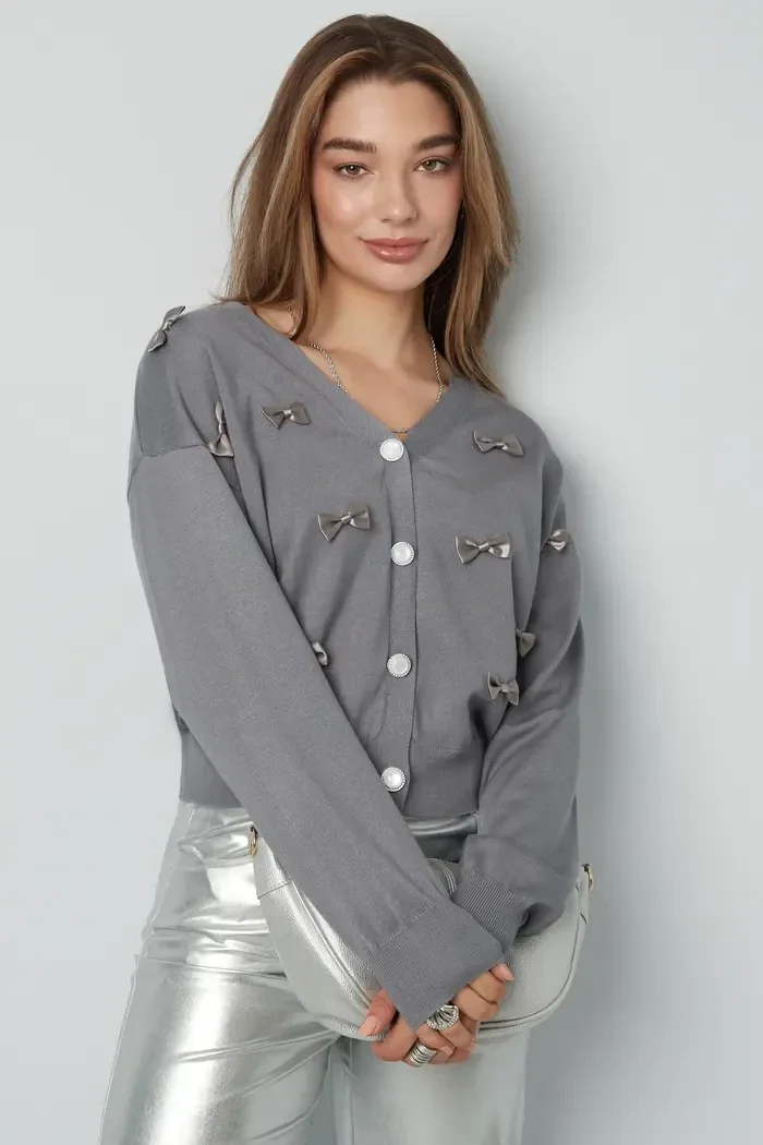 Vest Bowtiful - Grijs