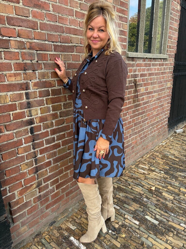 Vest Celine - Bruin