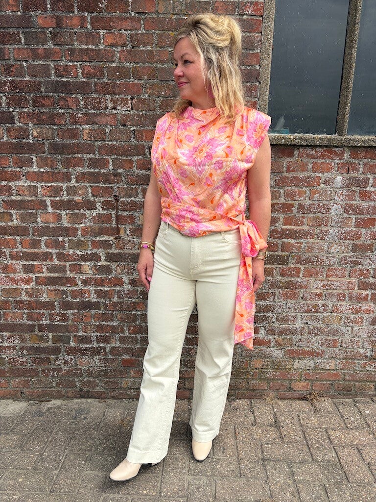 Zomertop Azzurro - Koraal