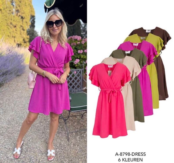 Zomerjurk Azzurro Josh Nieuwe Collectie - Magenta