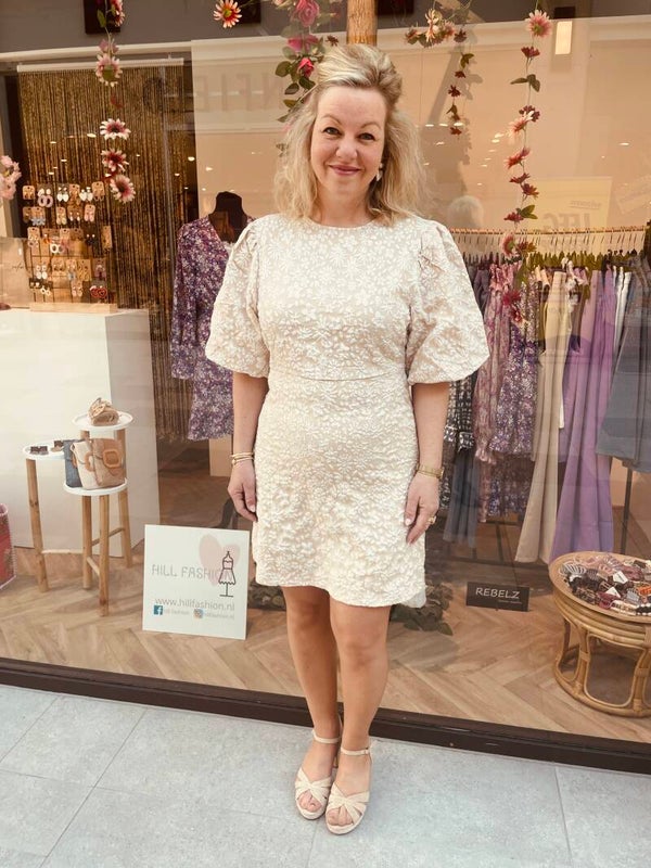 Jurk Azzurro - Beige