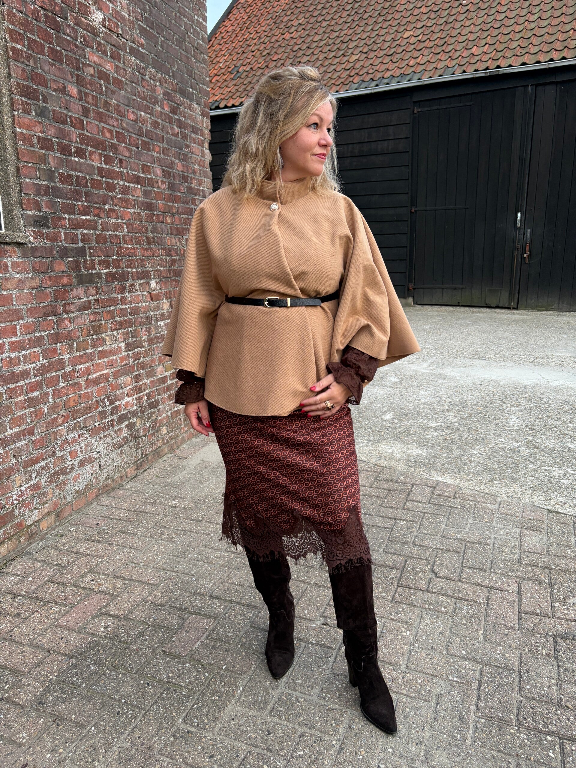 Poncho Napoli - Camel