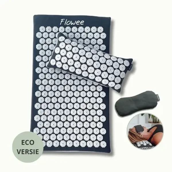 Combi spijkermat, spijkerkussen én oogkussen
