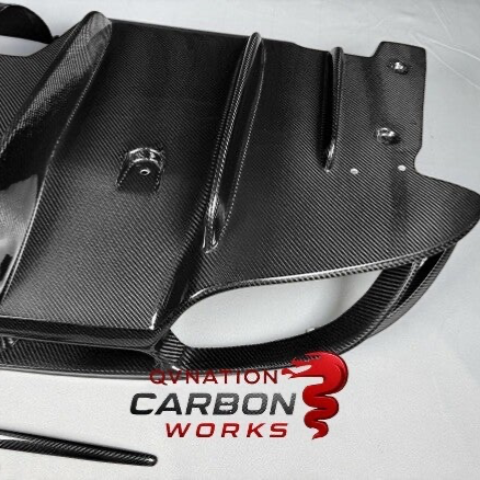 OEM Style QV Carbon Rear Diffuser – Alfa Romeo Giulia Veloce Sport