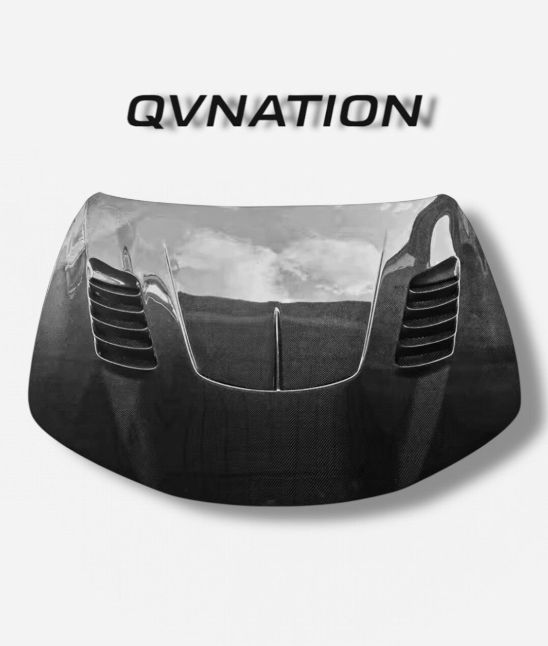 GTAm Style Carbon Fiber Hood With Stevio Style vents – Alfa Romeo Giulia