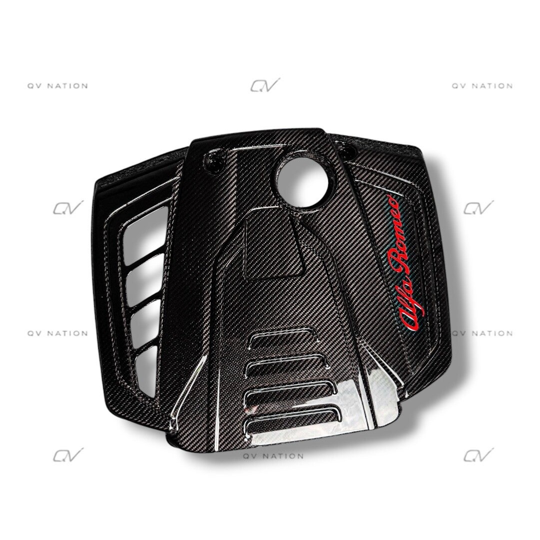 Carbon Fiber Engine Cover – Alfa Romeo Giulia