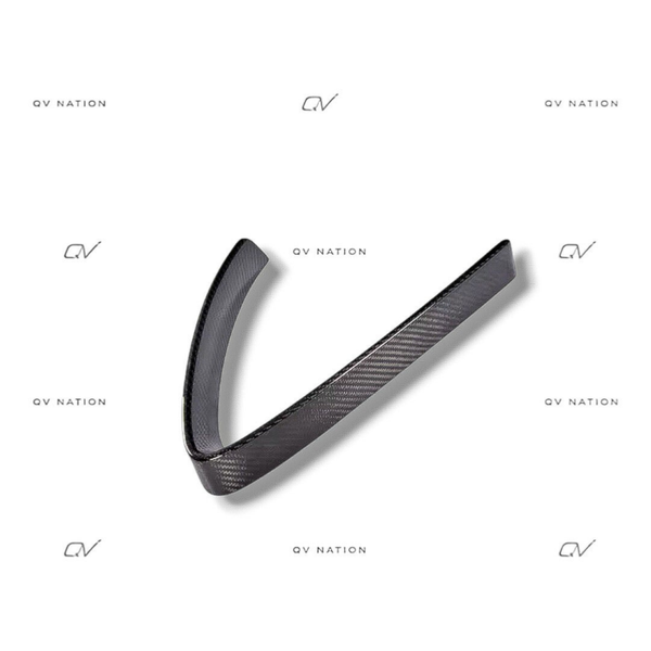 Alfa Romeo Stelvio Carbon Fiber Front V Grille Trim