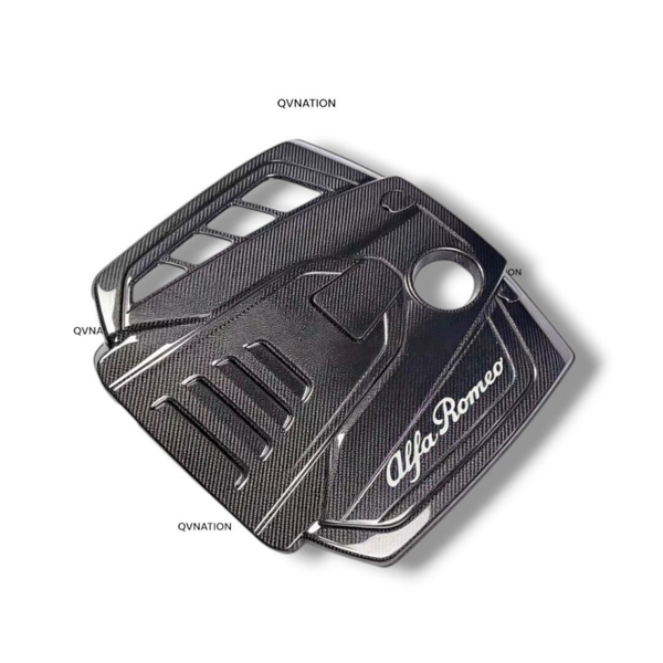 Alfa Romeo Giulia/Stelvio Carbon Fiber Engine Cover