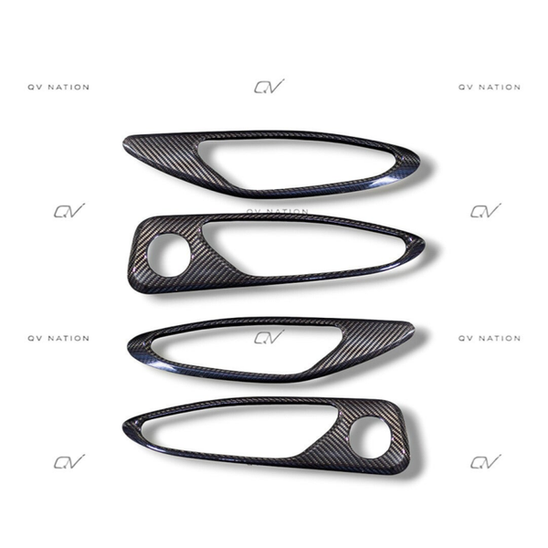 Carbon Door Surrounds Suitable for Alfa Romeo Giulia (2017–2019)