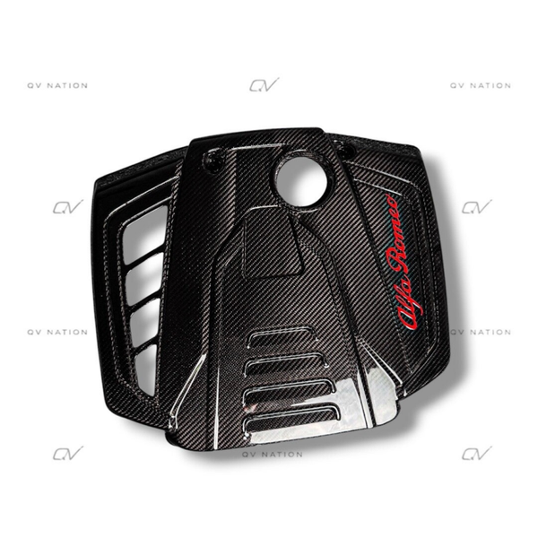 Carbon Fiber Engine Cover – Alfa Romeo Giulia