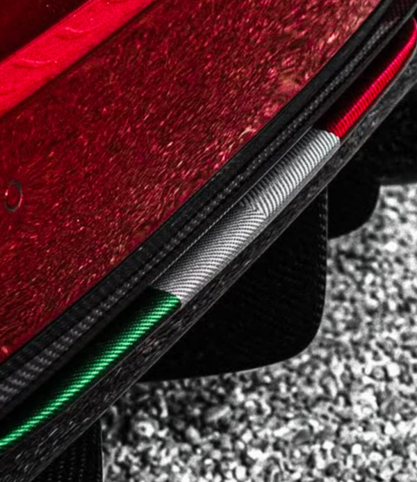 Rear Bumper Qv DRY Carbon Trim  for Alfa Romeo Giulia Quadrifoglio