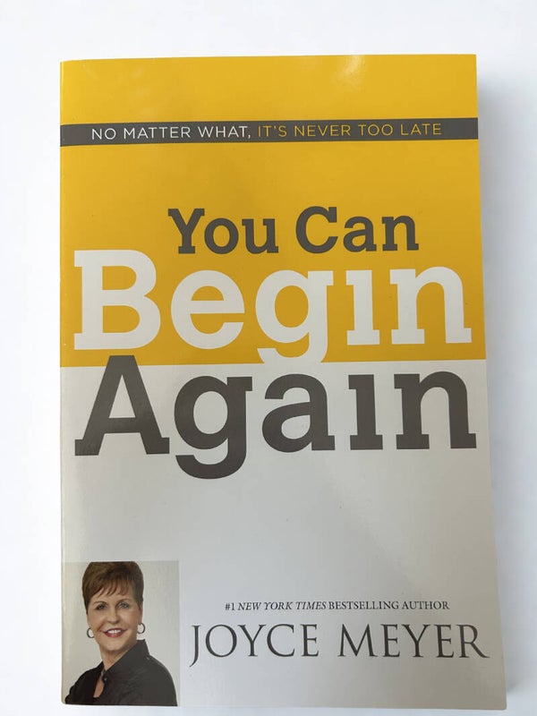 You can begin again