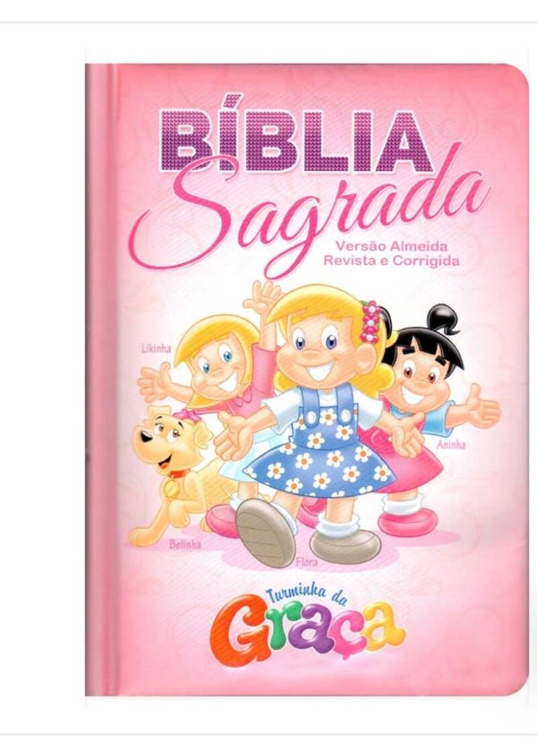 Bíblia da Turminha da Graça | Capa Almofadada