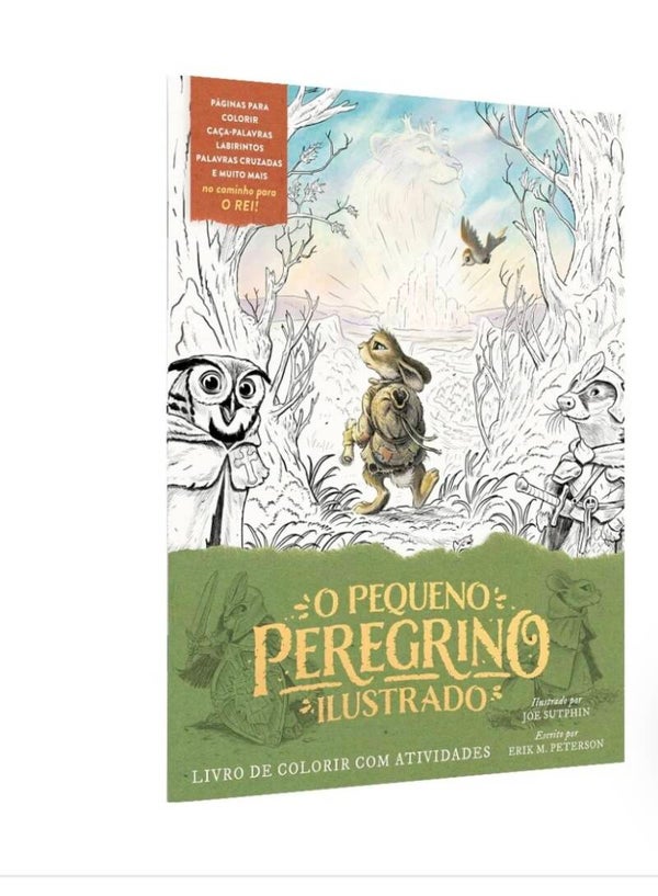 O pequeno peregrino para colorir