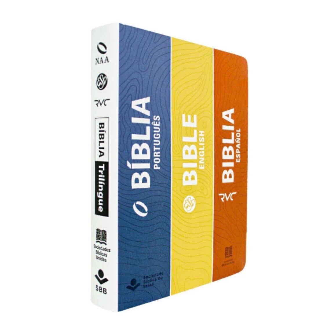 NAA Trilingual Bible - Triotone Semi-Flexible Cover