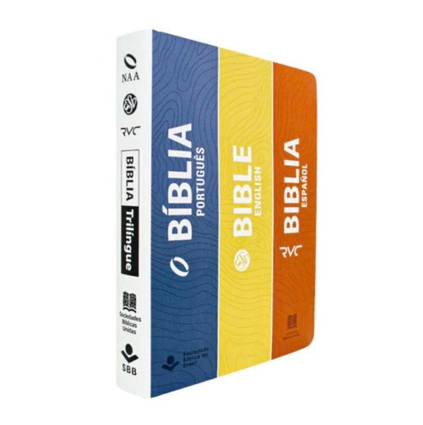 NAA Trilingual Bible - Triotone Semi-Flexible Cover