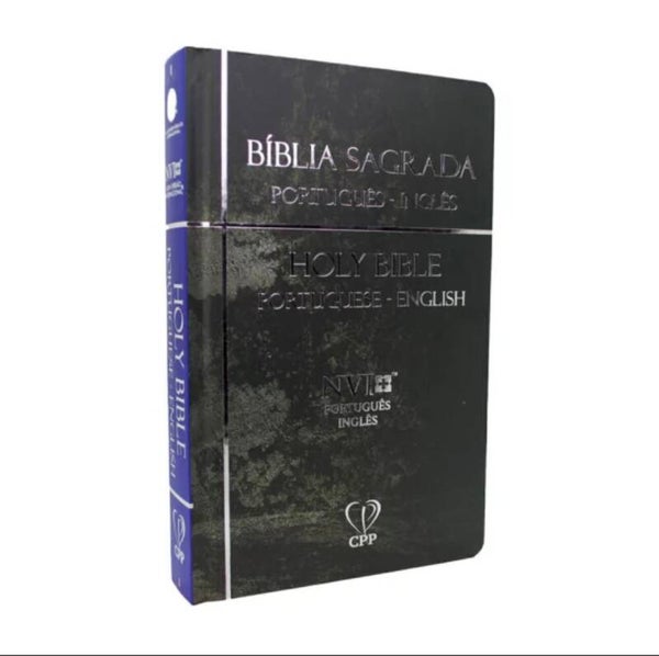 Bíblia Sagrada Português-inglês Holy Bible - Capa Preta