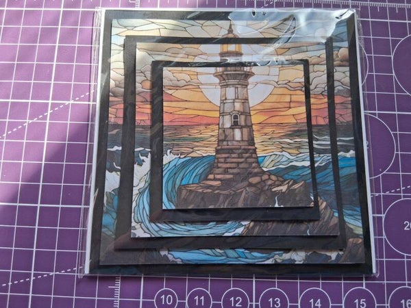 Stained Glass Lighthouse