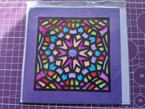 Stained Glass Mandala
