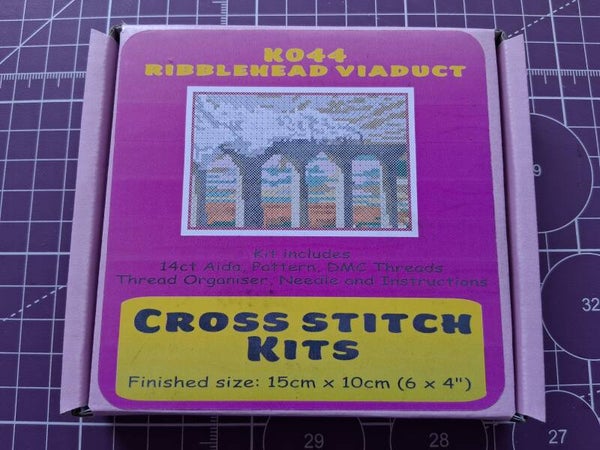 K044 Ribblehead Viaduct Cross Stitch Kit